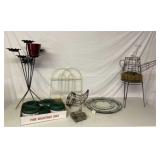 Fence Pieces, Lawn Edging, Bird Feeder and