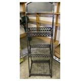 Light Weight Three Shelf Unit Measures 17 Inches
