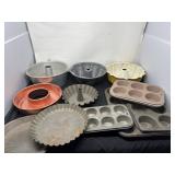 Muffin, Pie, Cake Pans with Jello Mold