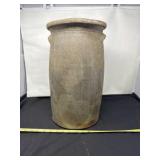 19th Century Salt Glazed Stoneware Crock With