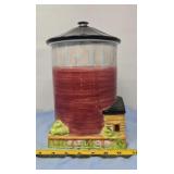 Gibson Silo-Shaped Cookie Jar