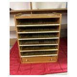 Vintage Wooden Sorting Cabinet or Document