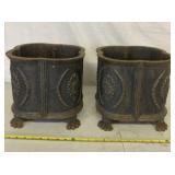 Heavy Cast Iron Claw Foot Planters
