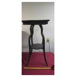 Dark Wood Accent Table