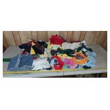 Scrap Quitting Material Including Denim
