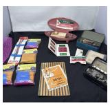 Singer Buttonholer, Yarn Sleeves, Needles and