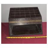Vintage J. & P. Coats Metal Store Display Cabinet