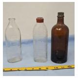 Vintage Glass Baby Bottles and More