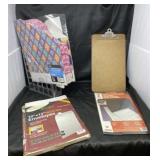10 x 13 Envelopes, Report Binders, Clip Board and