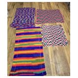Handmade Crochet Throw Blankets