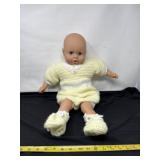 KS Doll With Movable Eye Lids and Hand Crocheted