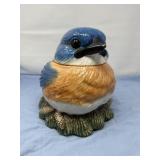 Fat Bluebird Figurine