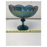Indiana Glass Iridescent Blue Teardrop Garland