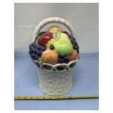 Fruit Basket Cookie Jar