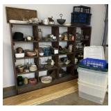 Formica Boards on Floor, All Contents of Shelf