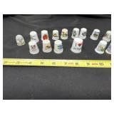 White Collector Thimbles
