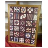 23 1/2x 31 Puzzle that is Framed