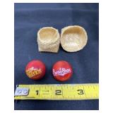 Red Cheerios and Burma-Shave Marbles With Tiny