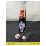 Coca -Cola Full Bottle 1983 Rose Bowl with Two