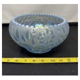 Fenton Art Glass Blue Opalescent Carnival Glass