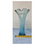 Vintage Hand-Blown Swung Vase