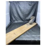 Cast Iron Sausage Stuffer and Lard Press Mounted