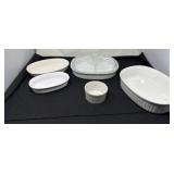 Corning Ware Dishes and One lid