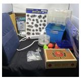 Binder, CDï¿½s, Circuit Strips and All in Booth