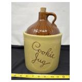 Monmouth IL Ceramic Stoneware Cookie Jar With Lid