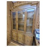 Wooden China Cabinet 42x12x77