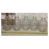 5 - 10 Inch Glass Jars