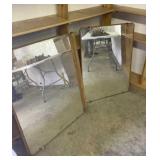 Two Dresser Mirrors