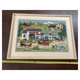 23x17 Embroidery Picture