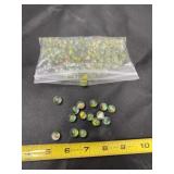 Clear Glass Cat Eye  Marbles