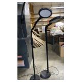 Two Floor Adjustable Lamps
