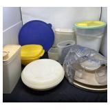 Tupperware Containers and Tray