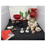 Santa Cups, Ice Scraper and All in Booth