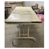 Heavy Mitchell Fold A Leg Table 6 Foot