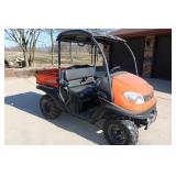 2016 KUBOTA RTV 500 4 X 4 GAS UTILITY VEHICLE