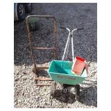 Push, Hand Lawn Spreader & Dolly