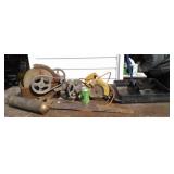 Circular Saw, Tray Saw, Old Pump