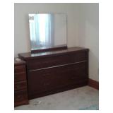 Low Boy Dresser W/Mirror