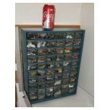 Parts cabinet full of hardware.