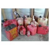 9 Gas Cans