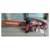 Homelite XL Chainsaw, Runs Good