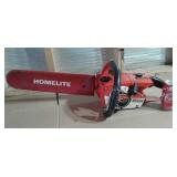Homelite  Super E-Z Automatic Chainsaw Saw, Runs