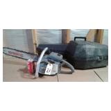 Homelite XL 12 Chainsaw W/Case, Runs Good
