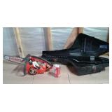 Homelite Super 2 Chainsaw  W/Case, Works Needs