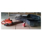 Remington Yard Master Chainsaw W/Case, Runs Good