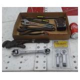 TOOLS:WRENCHES:RIDGED:CRAFTSMAN & OTHERS